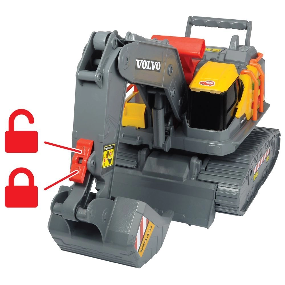 Volvo Weight Lift Excavator - 18 x 34 x 25 cm 3+