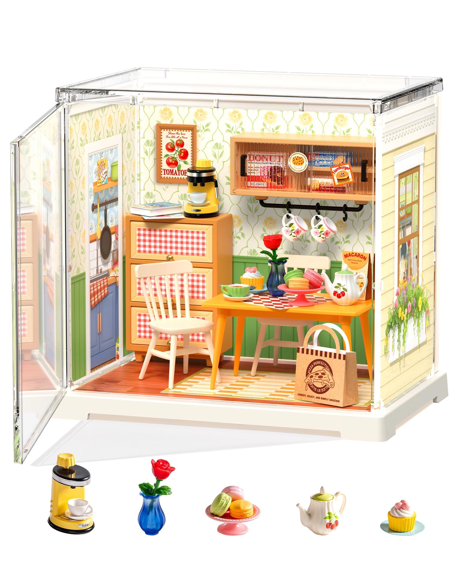 Rolife Super Creator Mini Series - Floral Dining Room