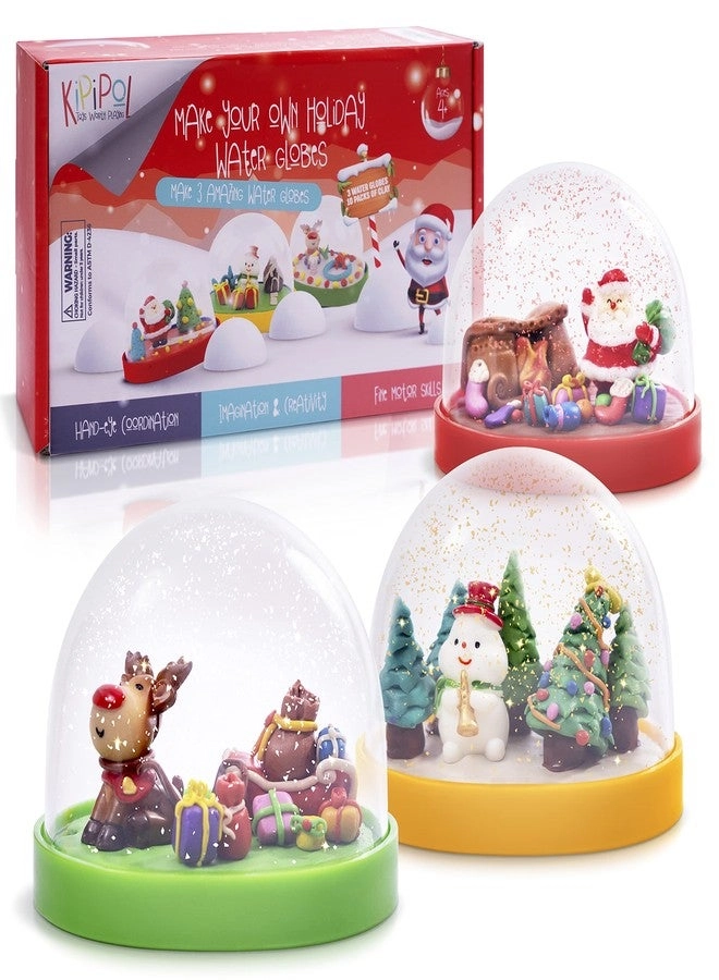Kipipol Make Your Own Holiday Water Globe Kit