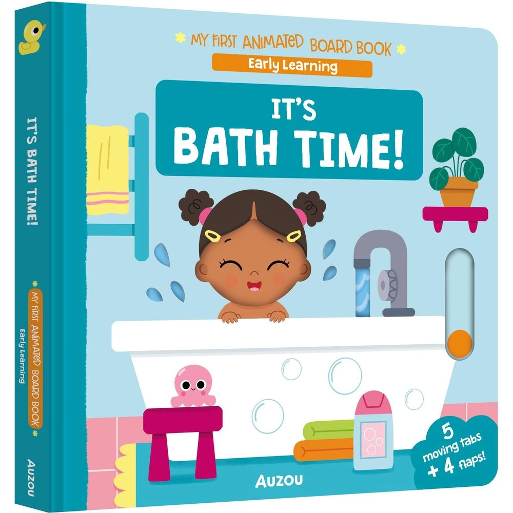 Auzou Animated It's Bath Time