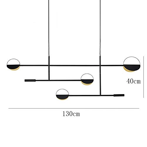 Nordic Personality Concise Living Room Light - warm light Dimmable