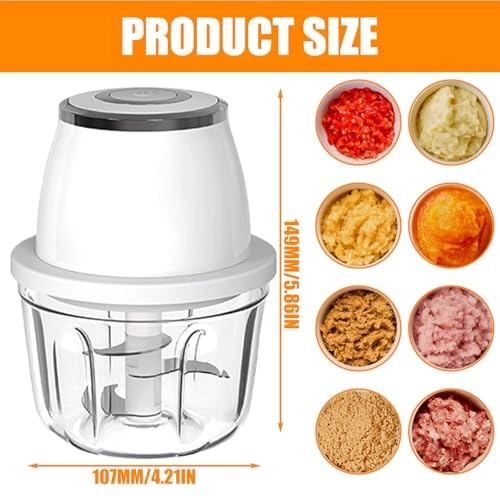 Mini Onion Chopper - 350 ml Battery Powered