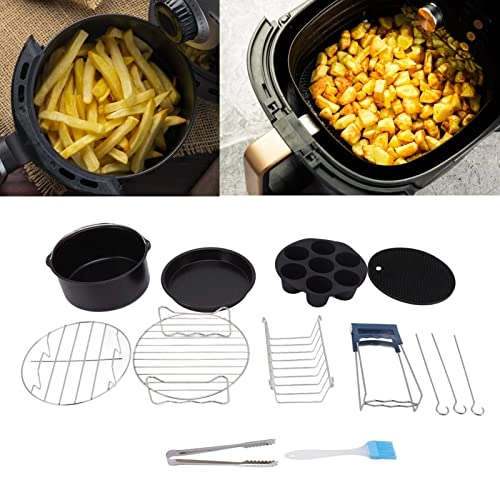 Air Fryer Accessories Set - Stainless Steel 13Pcs