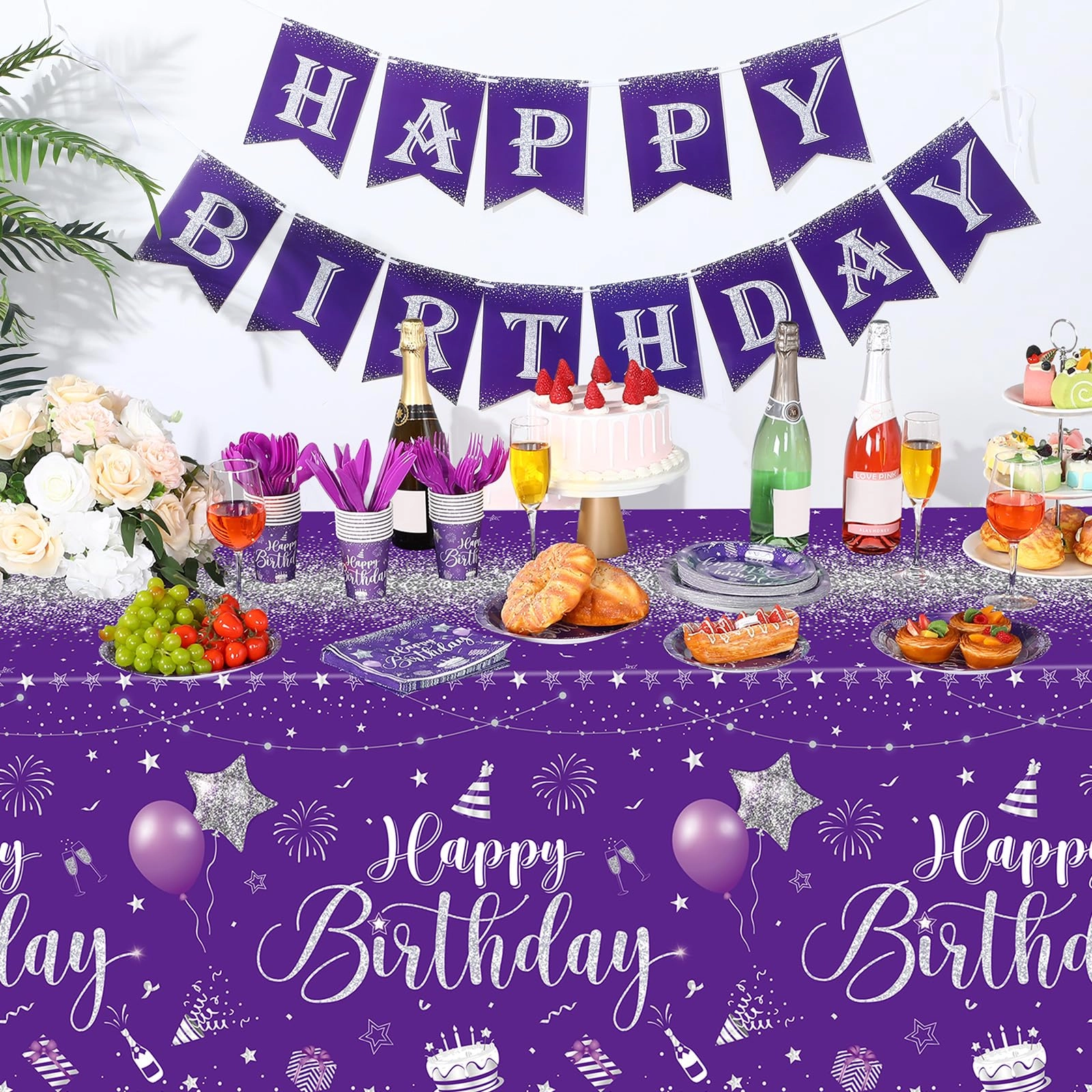 171 Pcs Happy Birthday Party Supplies