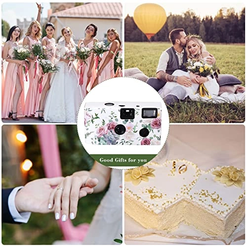 Disposable Camera - 4 Pack 34mm Built In Flash