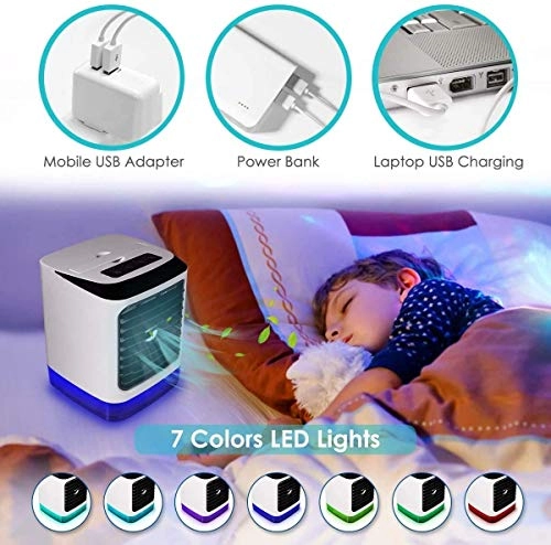 Portable Evaporative Conditioner - Adjustable Speed USB