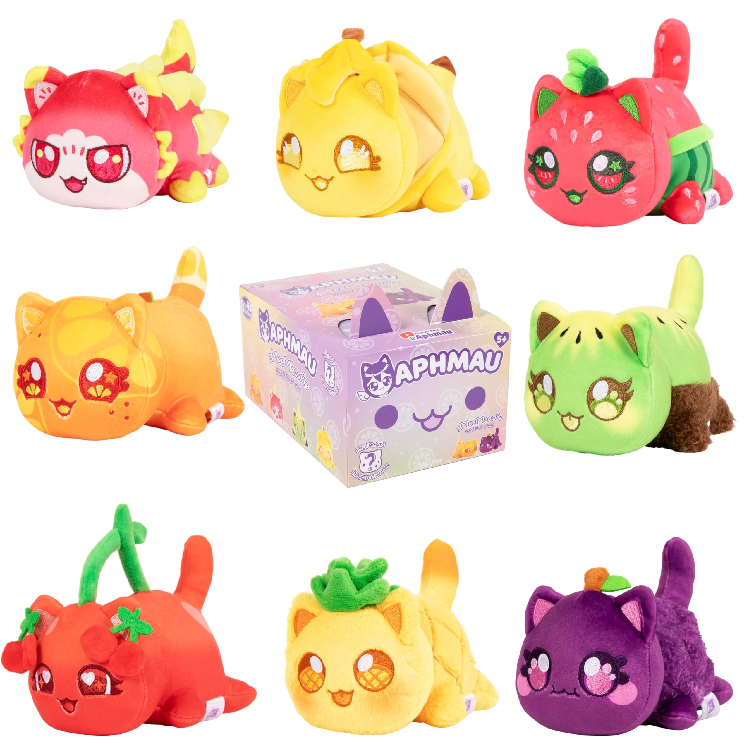 Aphmau MeeMeows - Fruit Cats - 15 cm - Assorted Styles