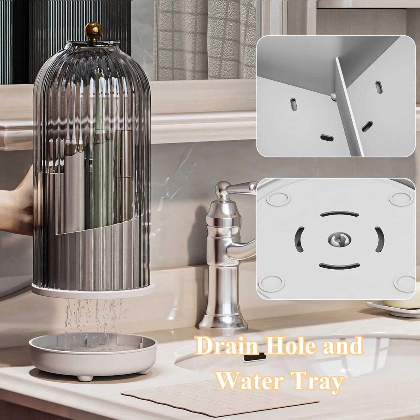 Dustproof Toothbrush Holder