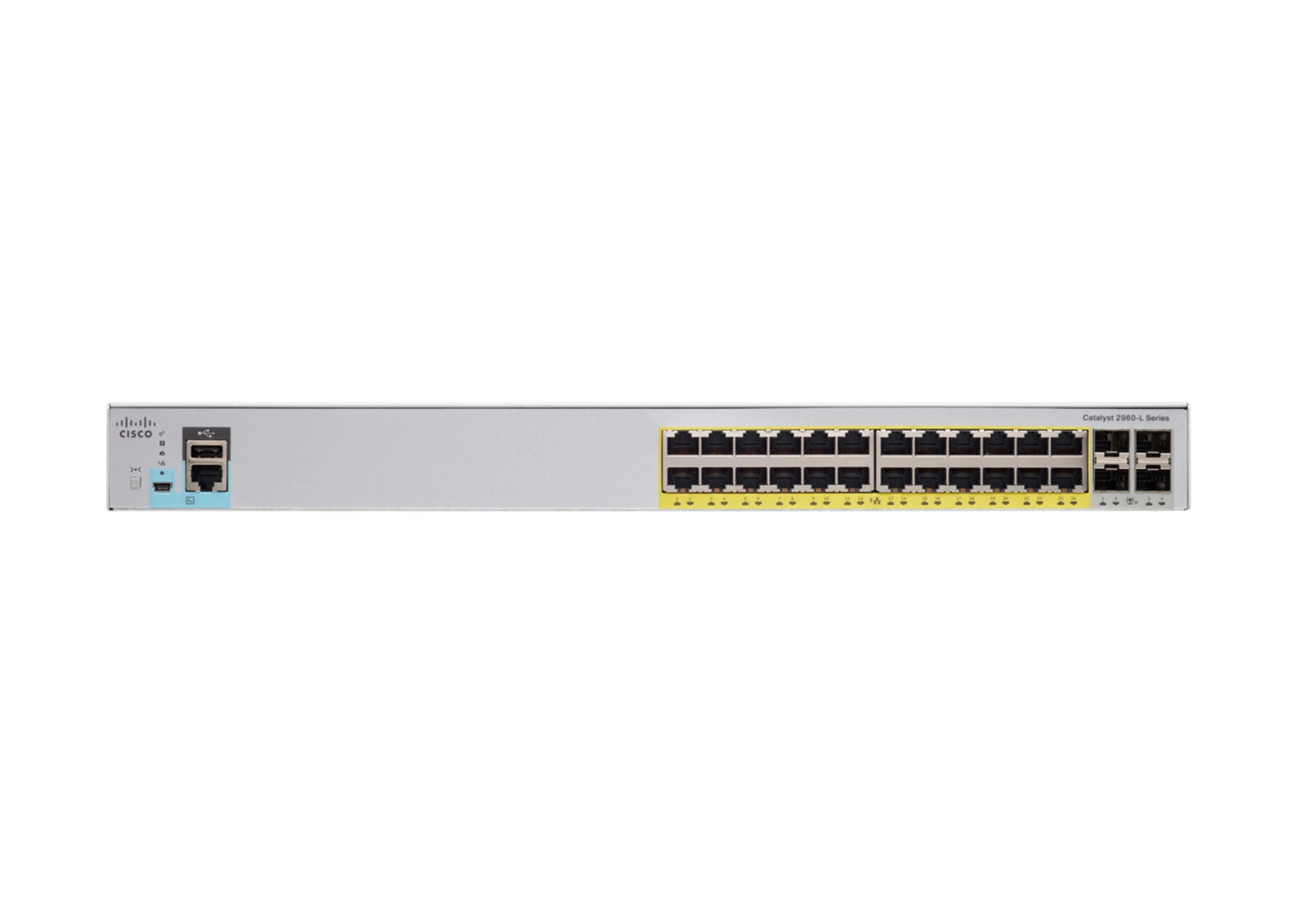 WS-C2960X-24PD-L 24-ports