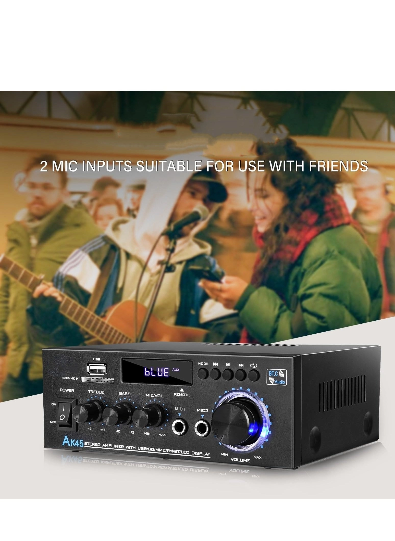 AK45 - 2 channels 40 Watt