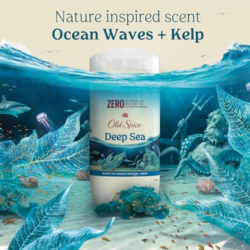 Deodorant for Men - Deep Sea with Ocean Elements 85 g
