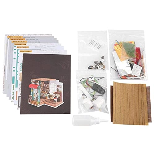 DIY doll house - Wood+Cloth+Plastic