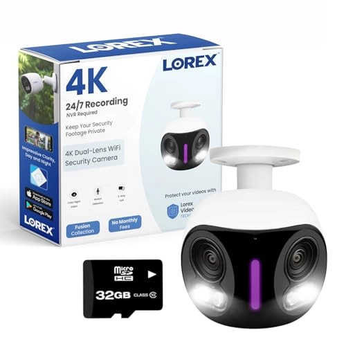 Lorex Technology Outdoor Wi-Fi Security Camera 4K