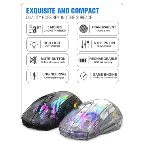 N5 Gaming Mouse - Tri-Mode