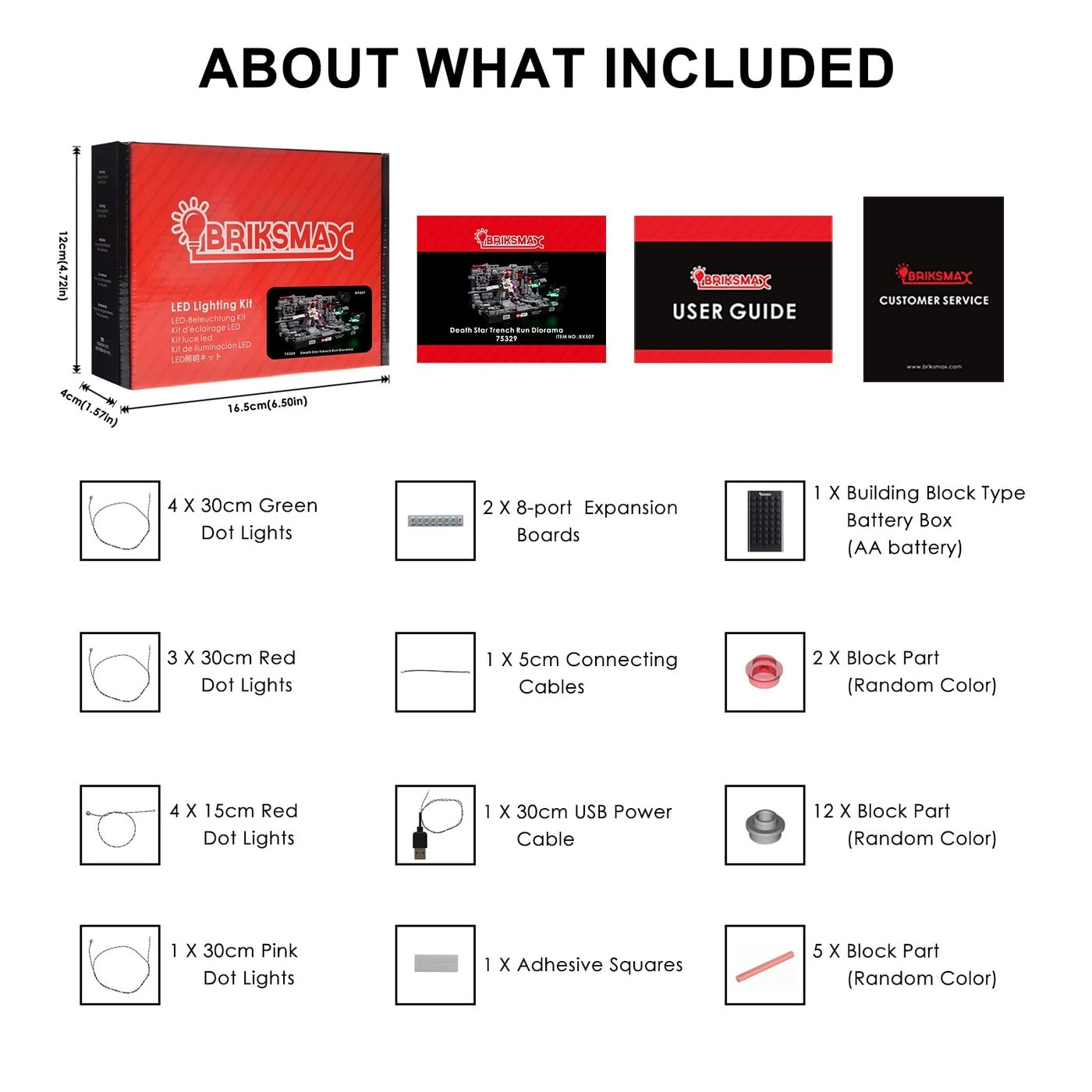 Light for LEGO Death-Star-Trench-Run-Diorama 75329 - Star Wars