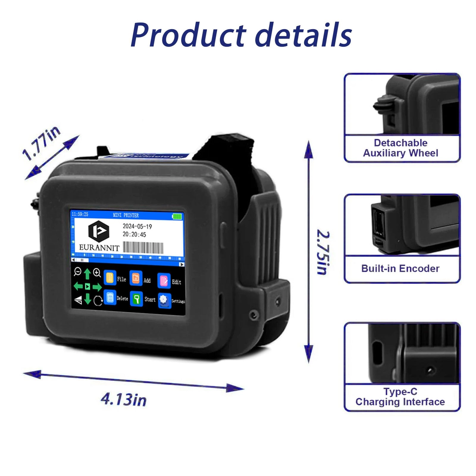 Mini Handheld Inkjet printer XMINI