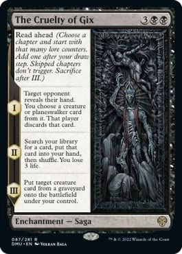 Wizards of the Coast The Cruelty of Gix 087 - Dominaria United