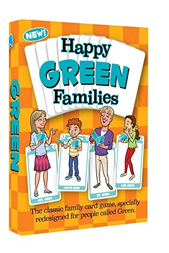 Happy Families: Green Family Edition - Card Game