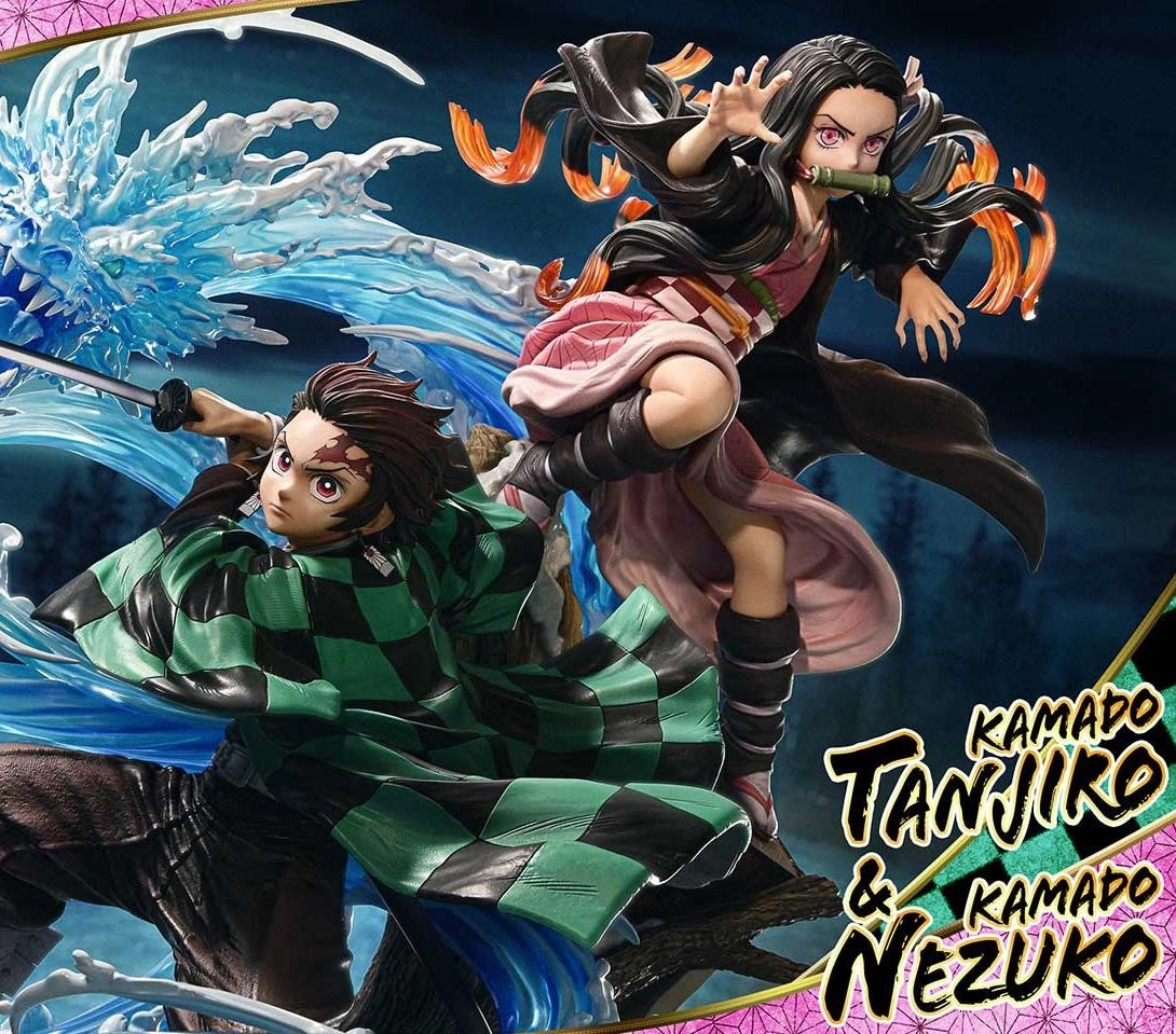 Tanjiro + Nezuko - Demon Slayer Concept Masterline