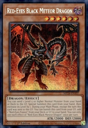 Red-Eyes Black Meteor Dragon MP24-EN107 - 1st Edition