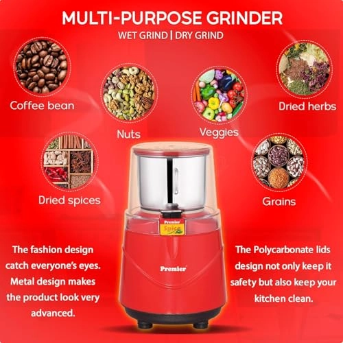 Spice Grinder - 350W 400ml Wet & Dry