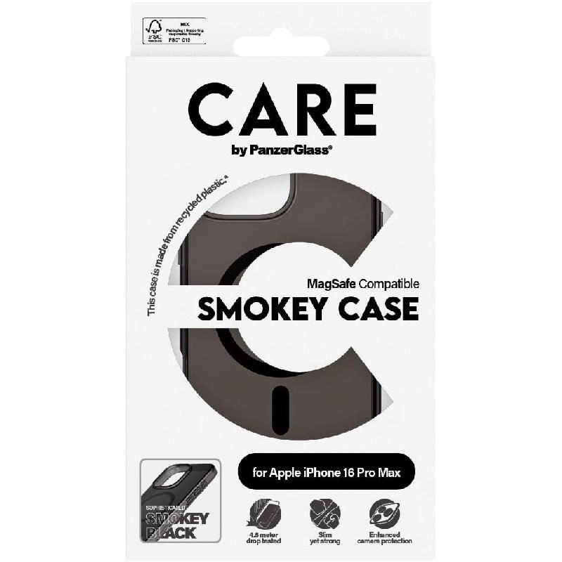 Flagship Smokey Back Cover Mobile Case with MagSafe for iPhone 16 Pro