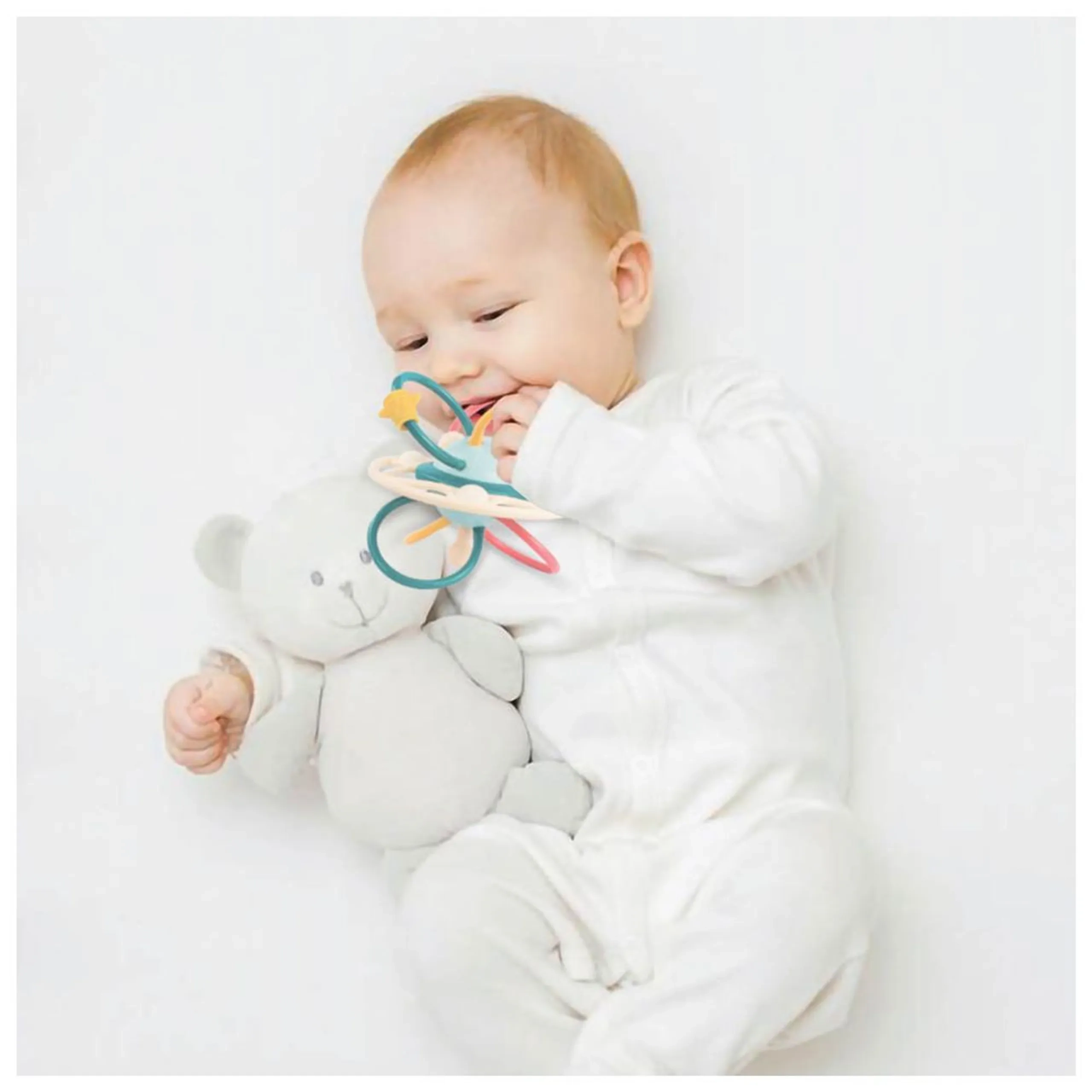 Spinny Rattle & Teether Activity Ball - 6 months BPA free
