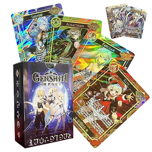 Kamisato Ayaka ZhongLI TCG Collection - English 60pcs