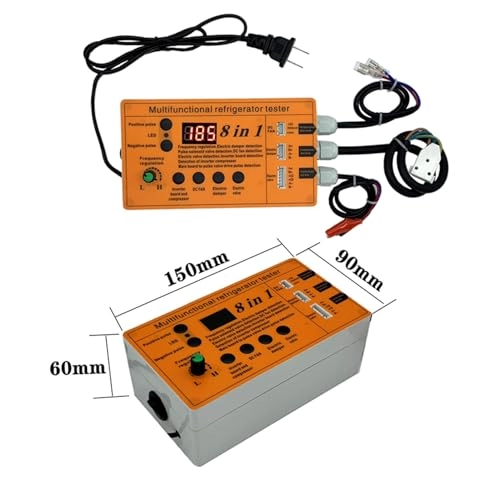 Multi-function Refrigerator Tester - 110-240V English panel 5.9x3.5x2.4in