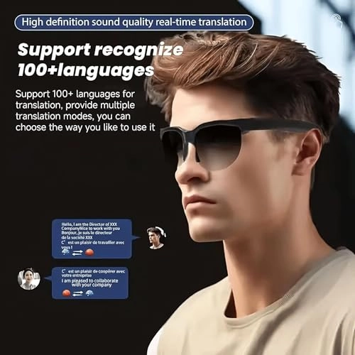 AI translation glasses