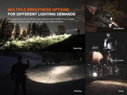PD36R V2.0 Flashlight Rechargeable