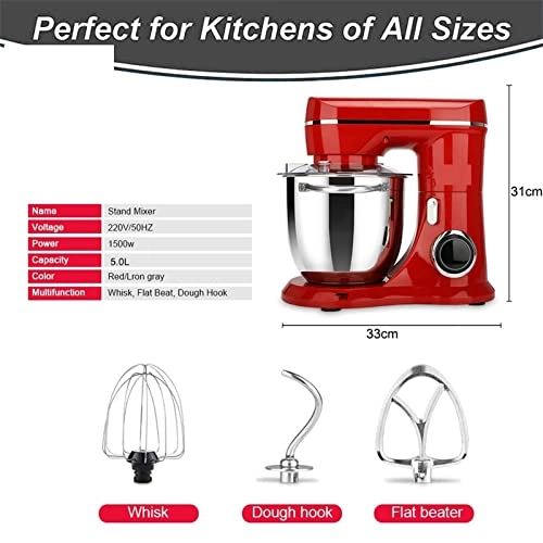 Dough mixer - stainless steel Tilt-head