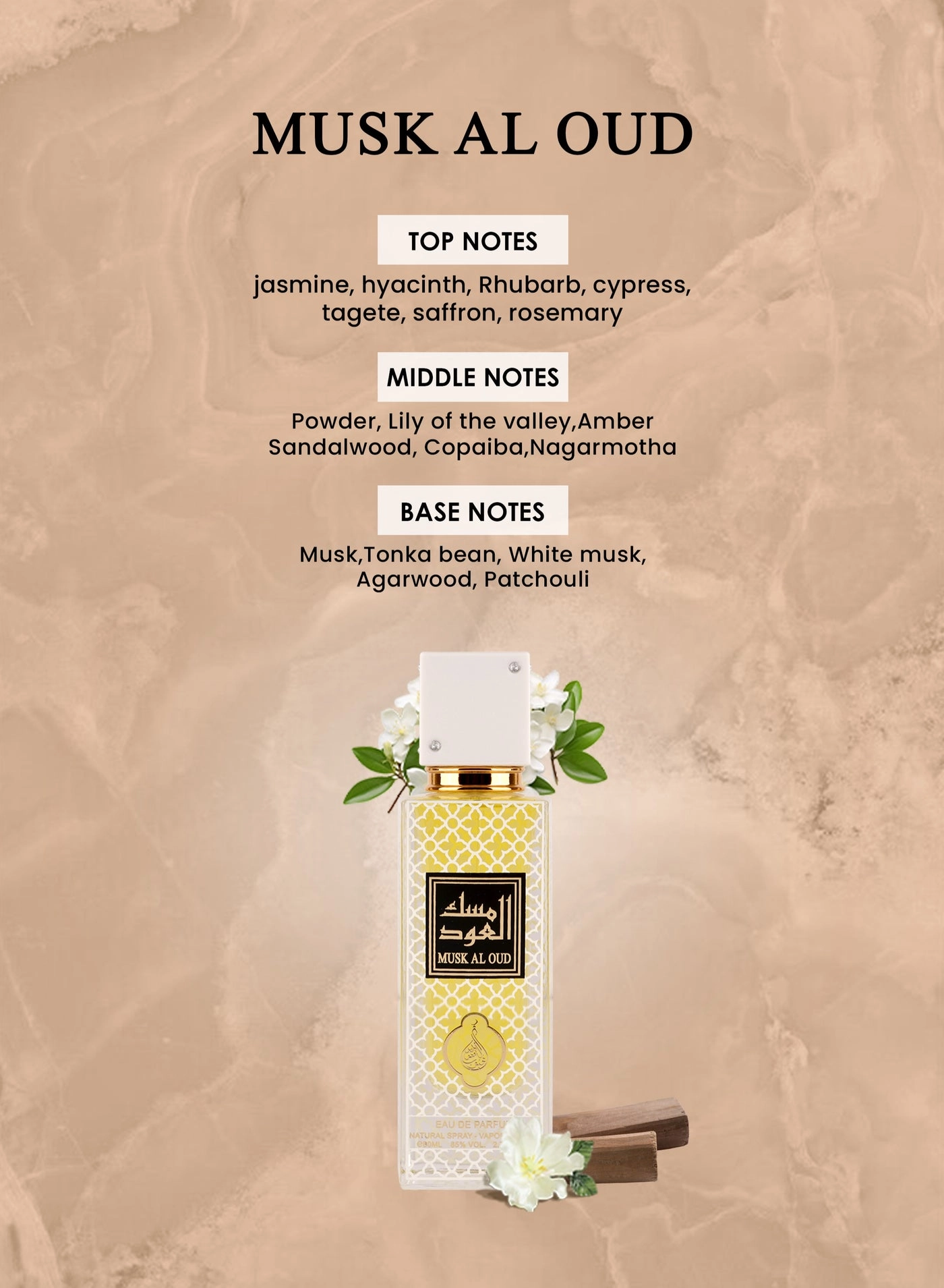 MUSK AL OUD Eau de Parfum 80 ml