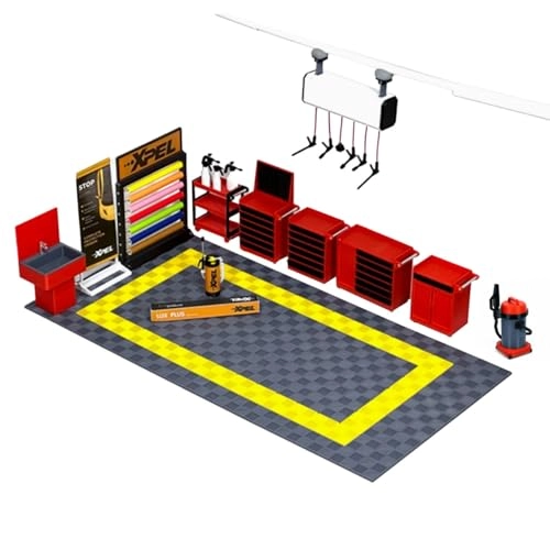 Car Repair Car Wash Model - 1:18