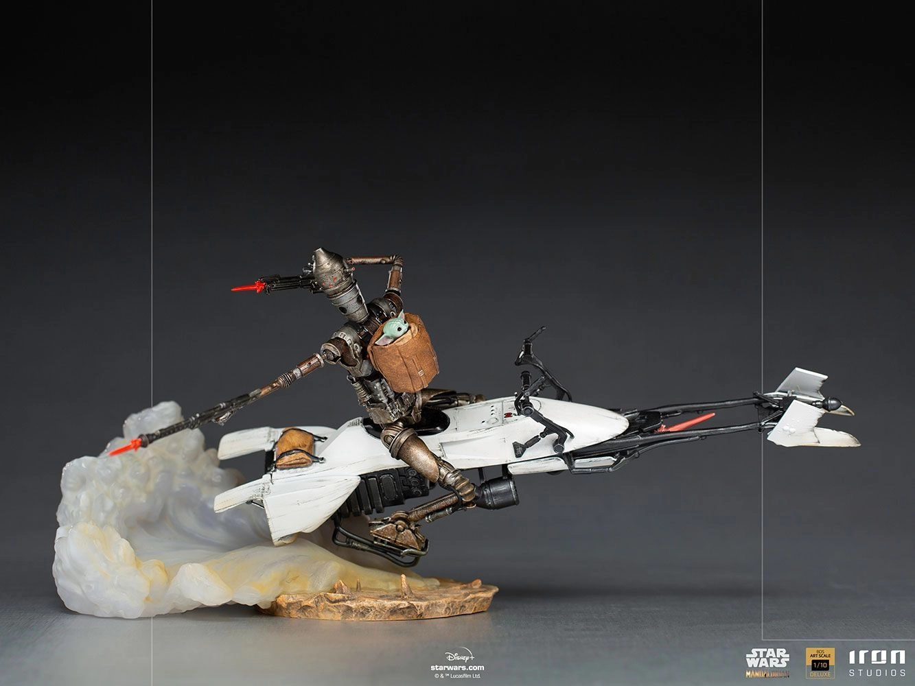 IG-11 + The Child - Star Wars: The Mandalorian - Battle Diorama Series - Art Scale 1:10