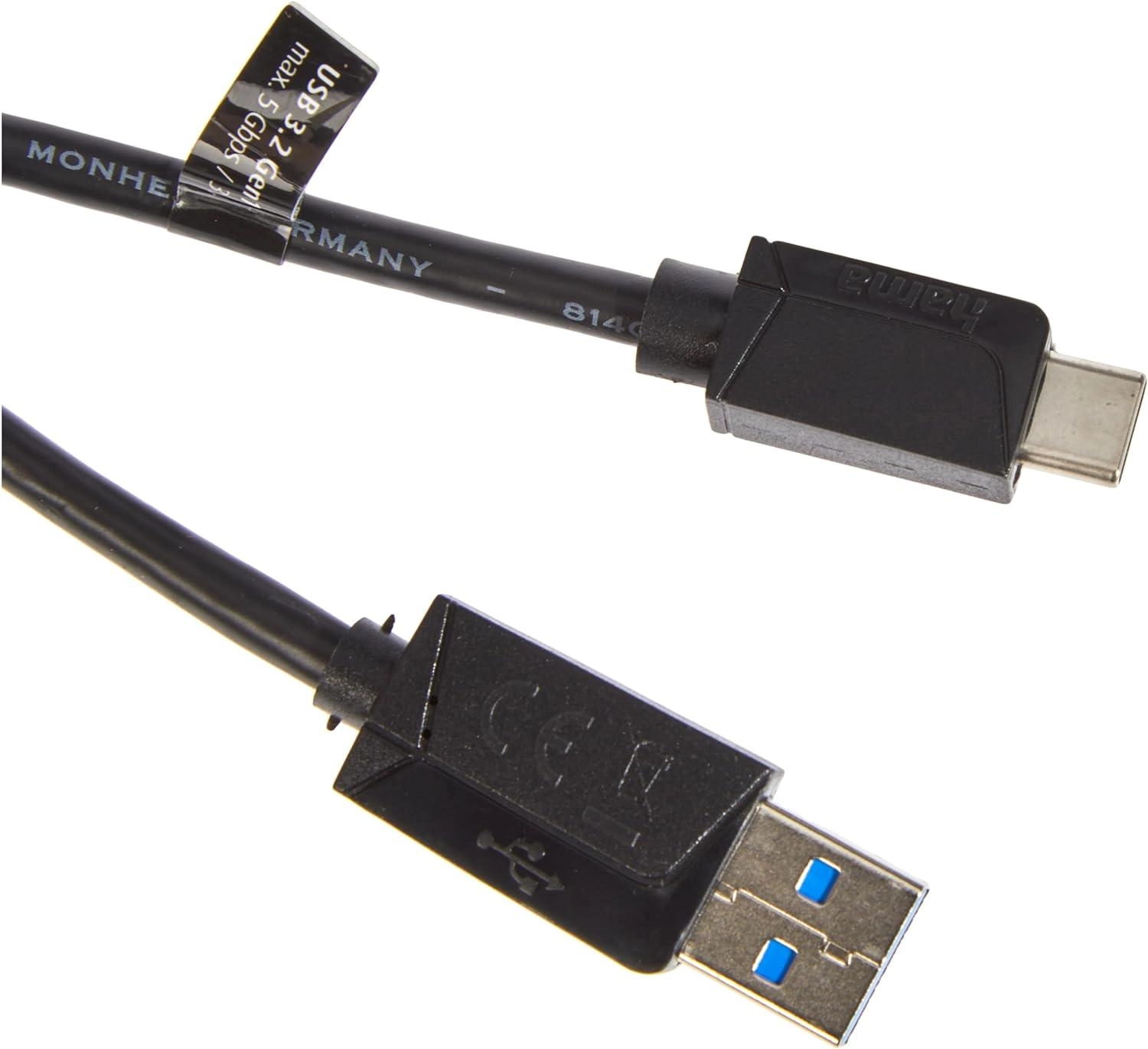 USB-C Cable USB-C to USB-A 1.5m