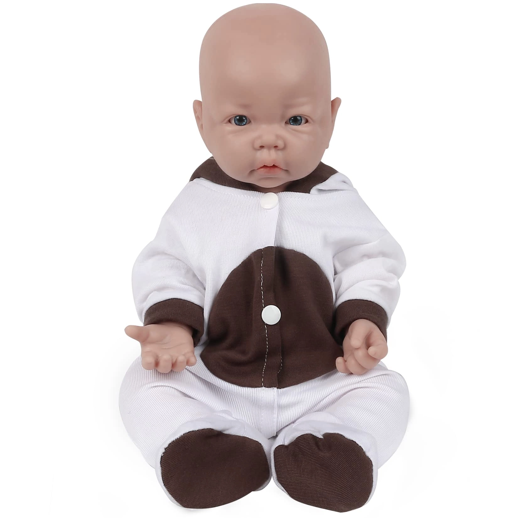 Vollence Reborn Baby Doll - 17 Inch Silicone Girl Ages 36+