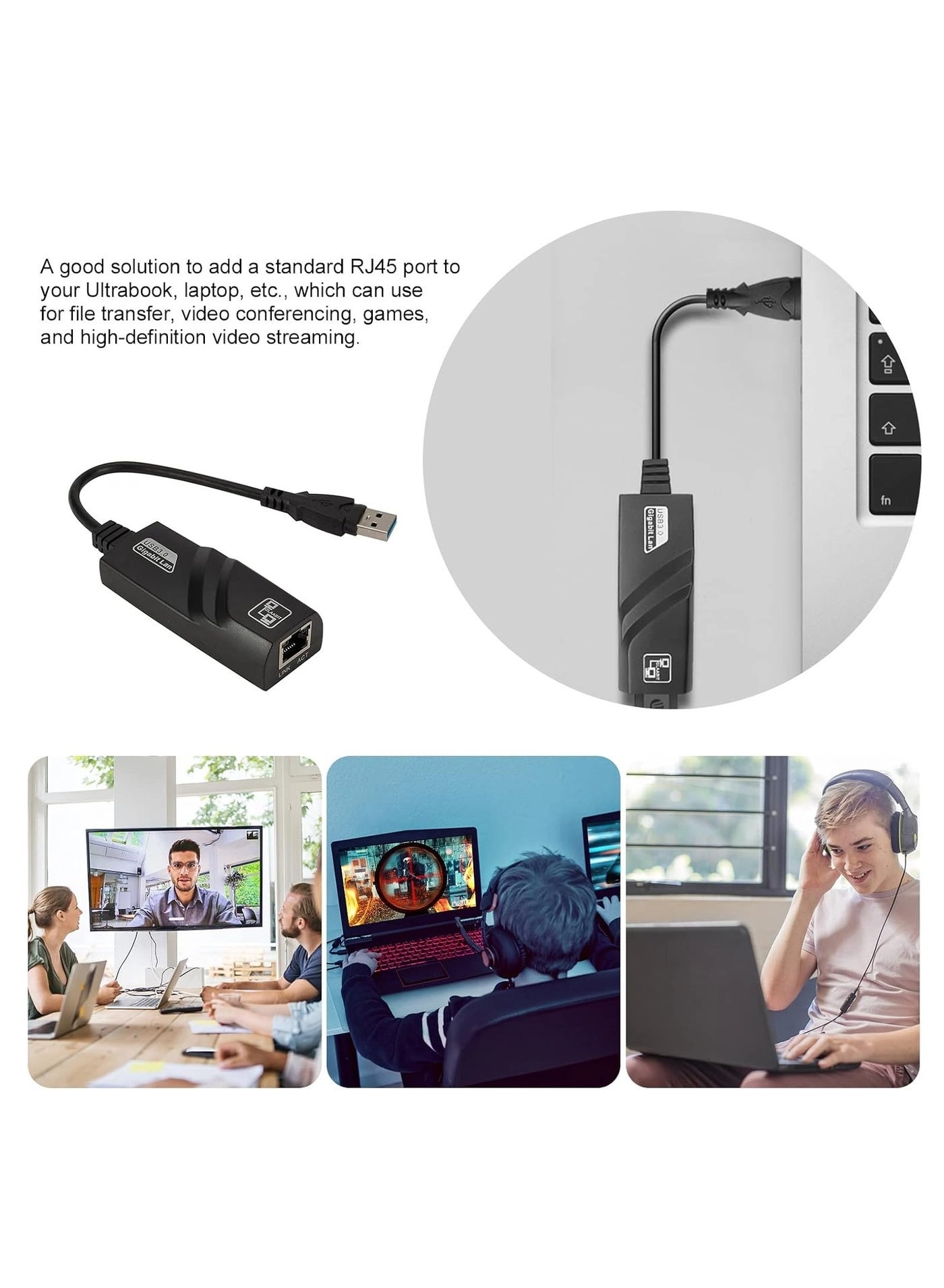 Wired Network Adapter - USB 3.0 Ethernet