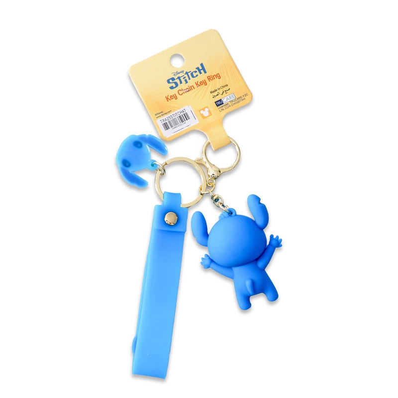 Lilo & Stitch Squishy Stitch With Glitter Keychain