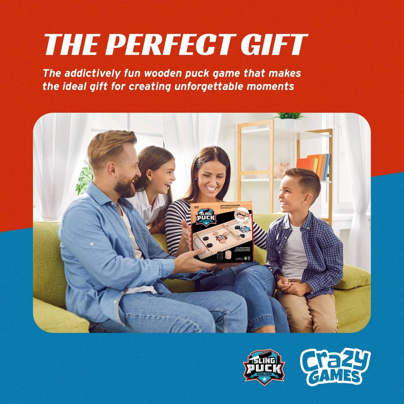 Sling Puck - Tabletop Wooden