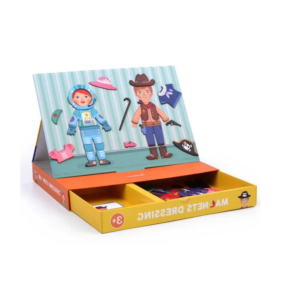 Boy & Girl Magnetic Dress Up Game - 3+ 50 pieces