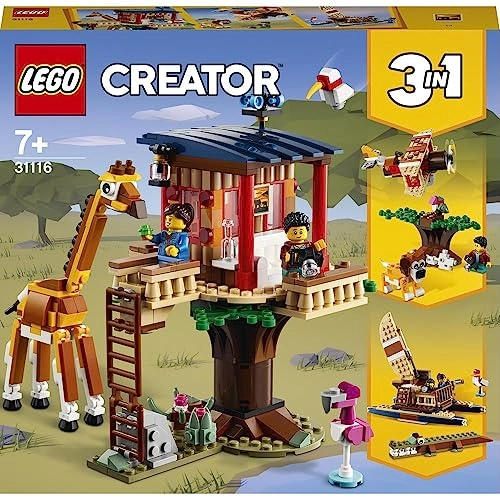 Creator 3in1 Safari Wildlife Tree House (31116)