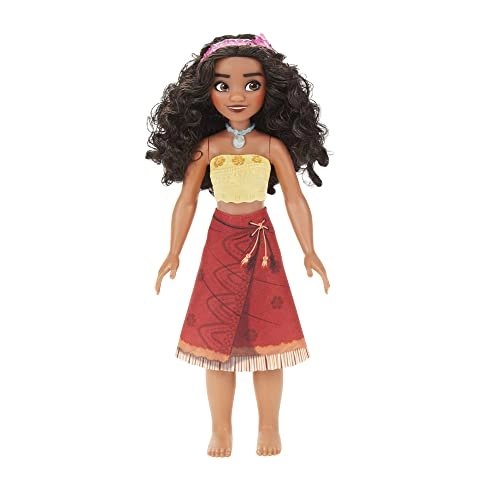 Moana Fashion Doll - Color-Change Surfboard Curly Black Hair Ages 3+