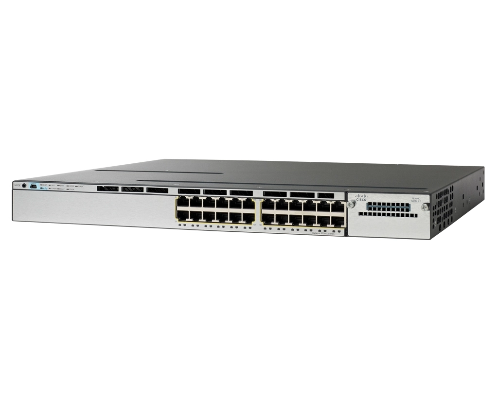 Cisco WS-C3750X-24T-L 24-ports