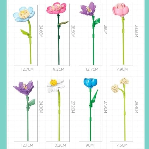 Flower Bouquet Building Kit - 880 piece(s)