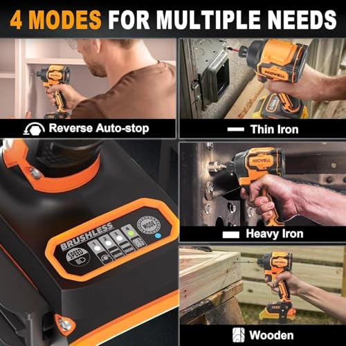 Cordless Impact Driver - 1/4" Brushless 2300 Pounds Per Inch