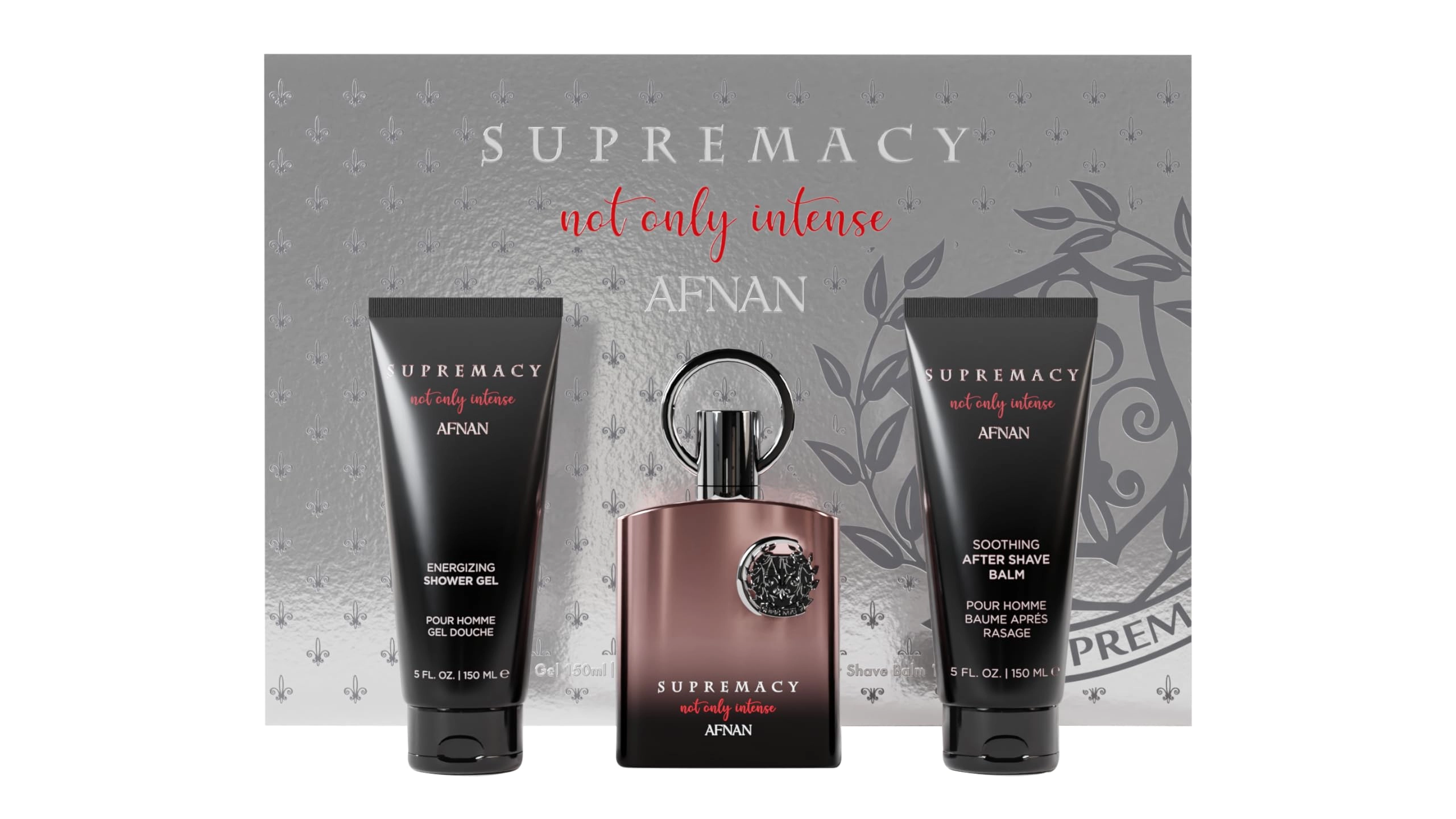 Afnan Supremacy Not Only Intense + Shower Gel + After Shave - Eau de Parfum 3 piece(s)