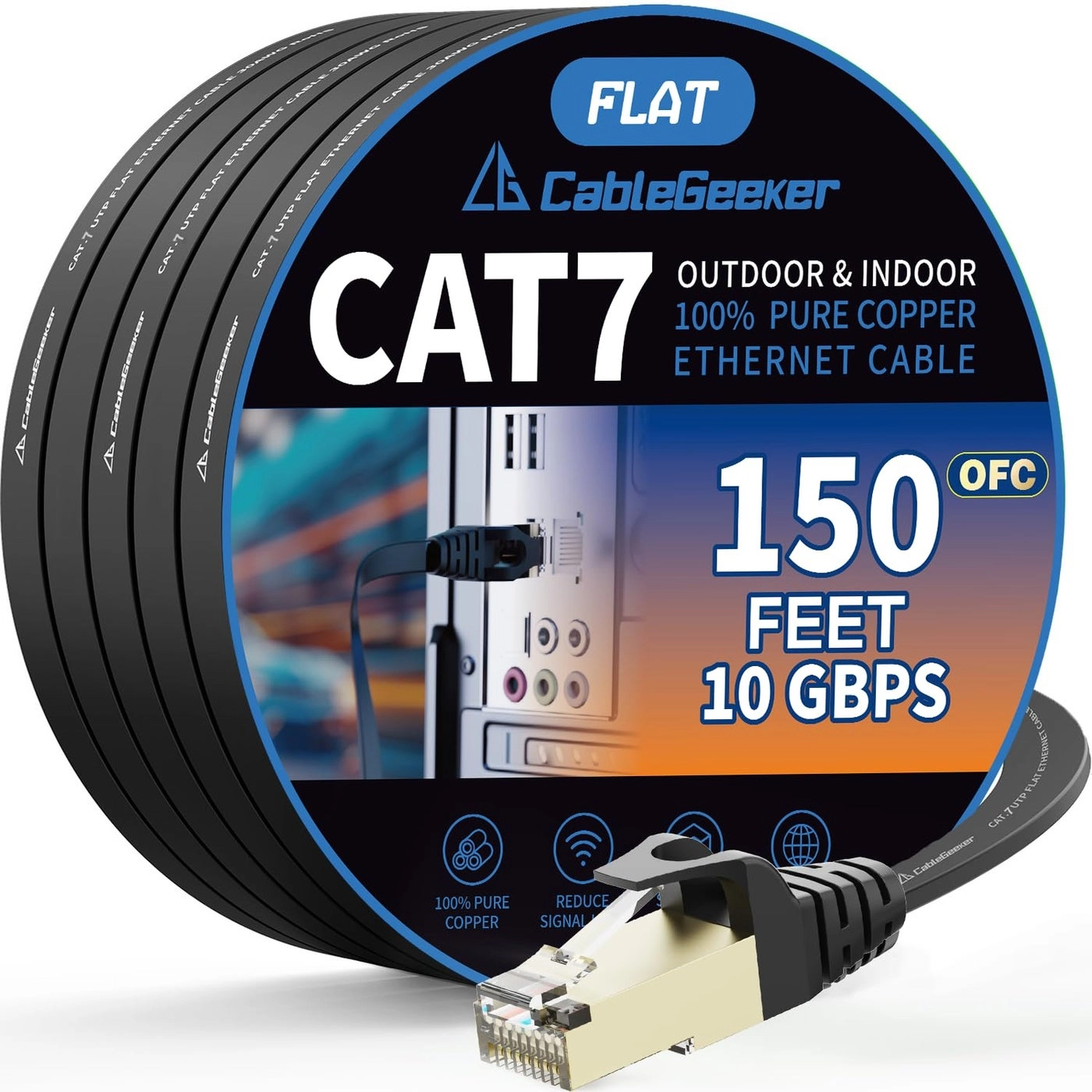 Cat7 Ethernet Cable Pack
