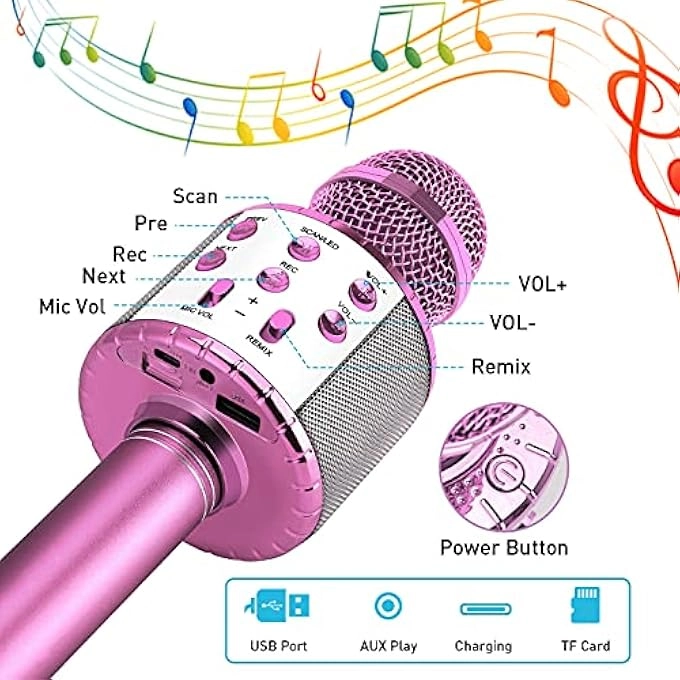 WIRELESS BLUETOOTH MICROPHONE