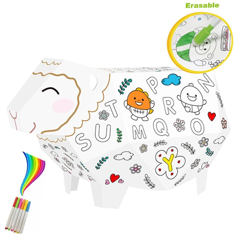 Eazy Kids Doodle Erasable ABCD Learner Sheep - 3 +
